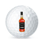 Whiskey Logo on a Golf Ball